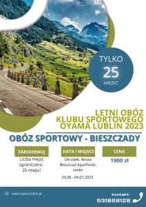 Obóz 2023 – Bieszczady