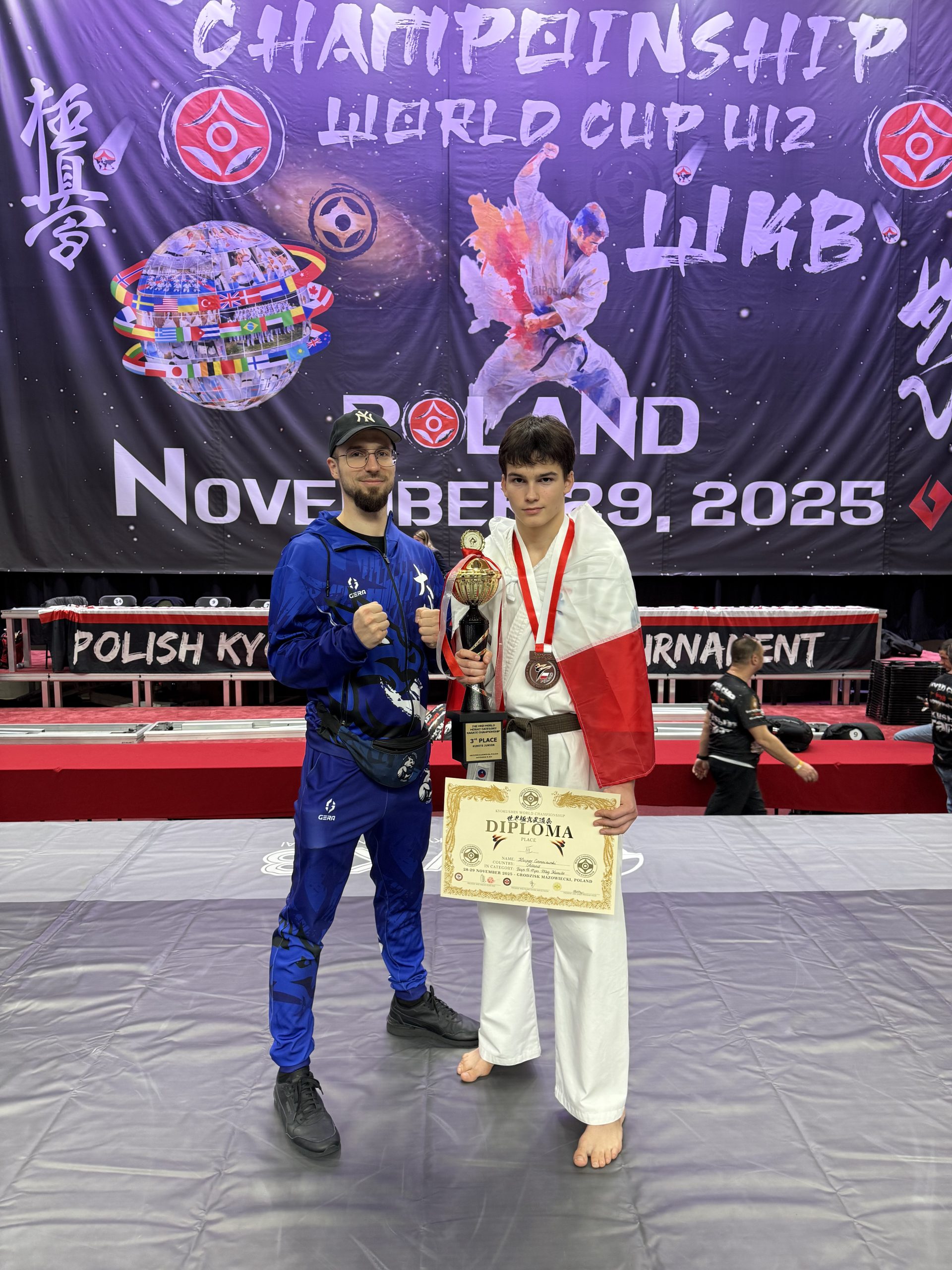 You are currently viewing Sukces na Mistrzostwach Świata Karate